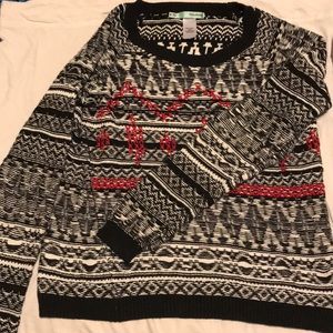 Multi-color Knit Sweater